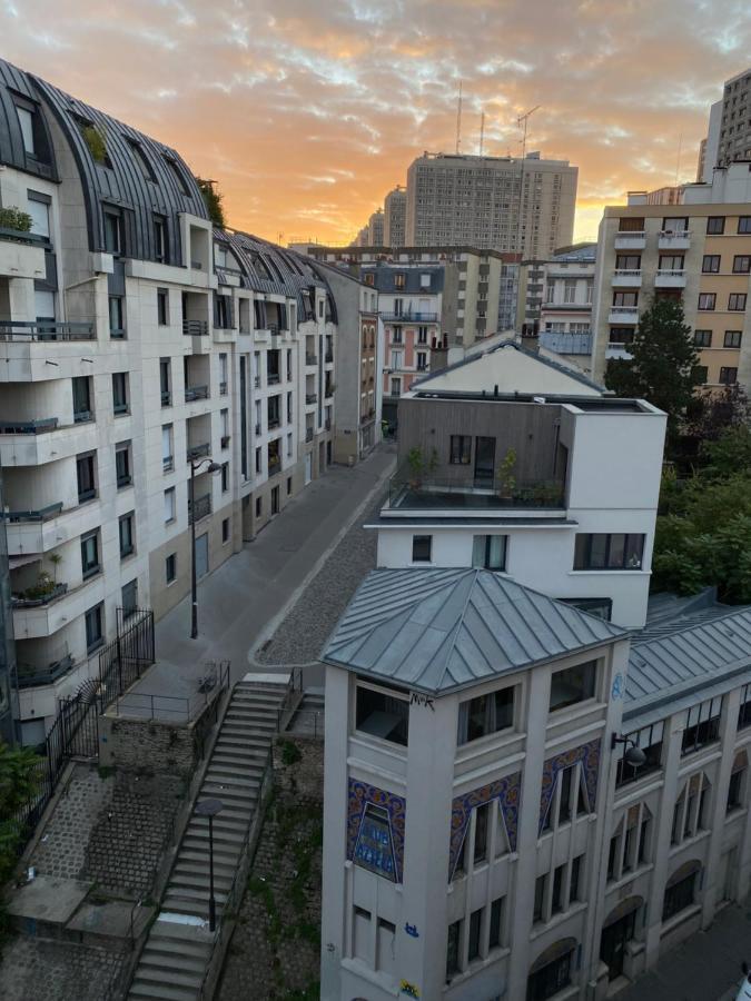 Appartement Buttes Chaumont Paris Eksteriør billede