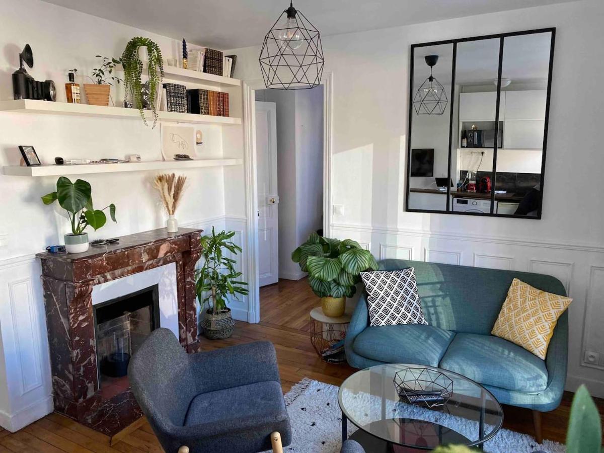 Appartement Buttes Chaumont Paris Eksteriør billede